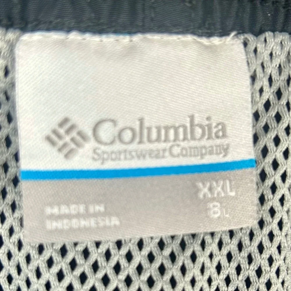 Columbia‎ Men's Black Swim Trunks Athletic Shorts Size XXL Beach River 8